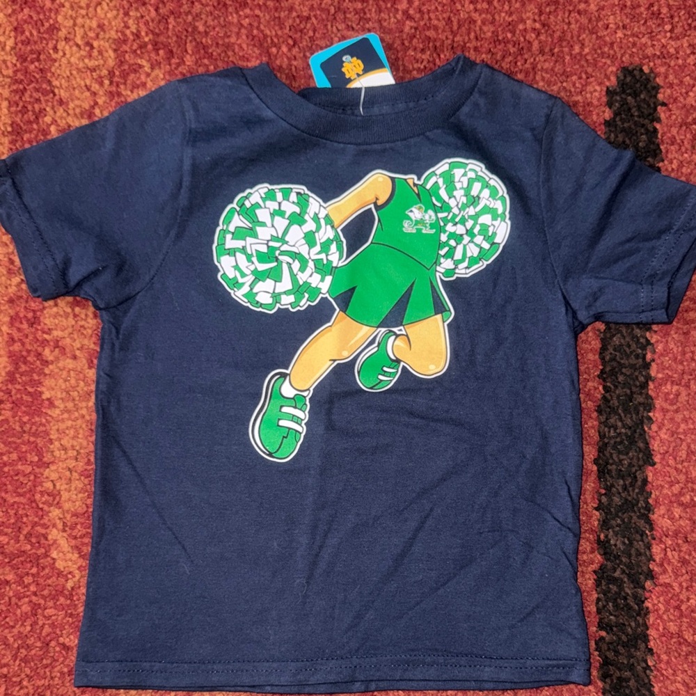 Toddler Future‎ Cheerleader Shirt - Notre Dame